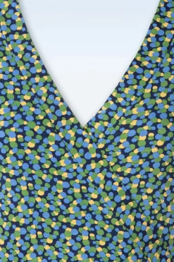 Louche Frankie Bubble Pop Wikkel Jurk In Multi><noscript><img width=