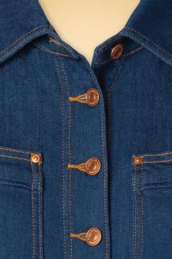 Rock-a-Booty Gloria Lee Jumpsuit In Denimblauw><noscript><img width=