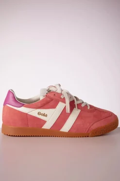 Gola Elan Suede Sneakers In Koraal>Vrouwen Sneakers