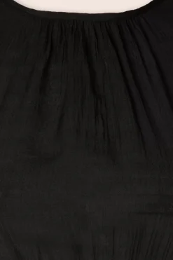 Compania Fantastica Hannah Maxi Jurk In Zwart><noscript><img width=