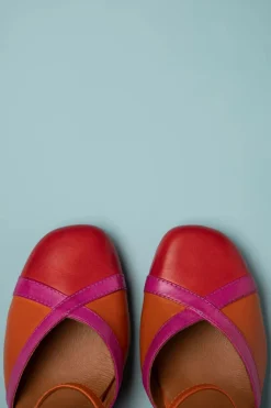 Miz Mooz Hedwig Mary Jane Pumps In Scarlet En Oranje><noscript><img width=