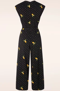 Blutsgeschwister Hello Fritjes Jumpsuit In When Life Gives You Lemons>Vrouwen Playsuits & Jumpsuits