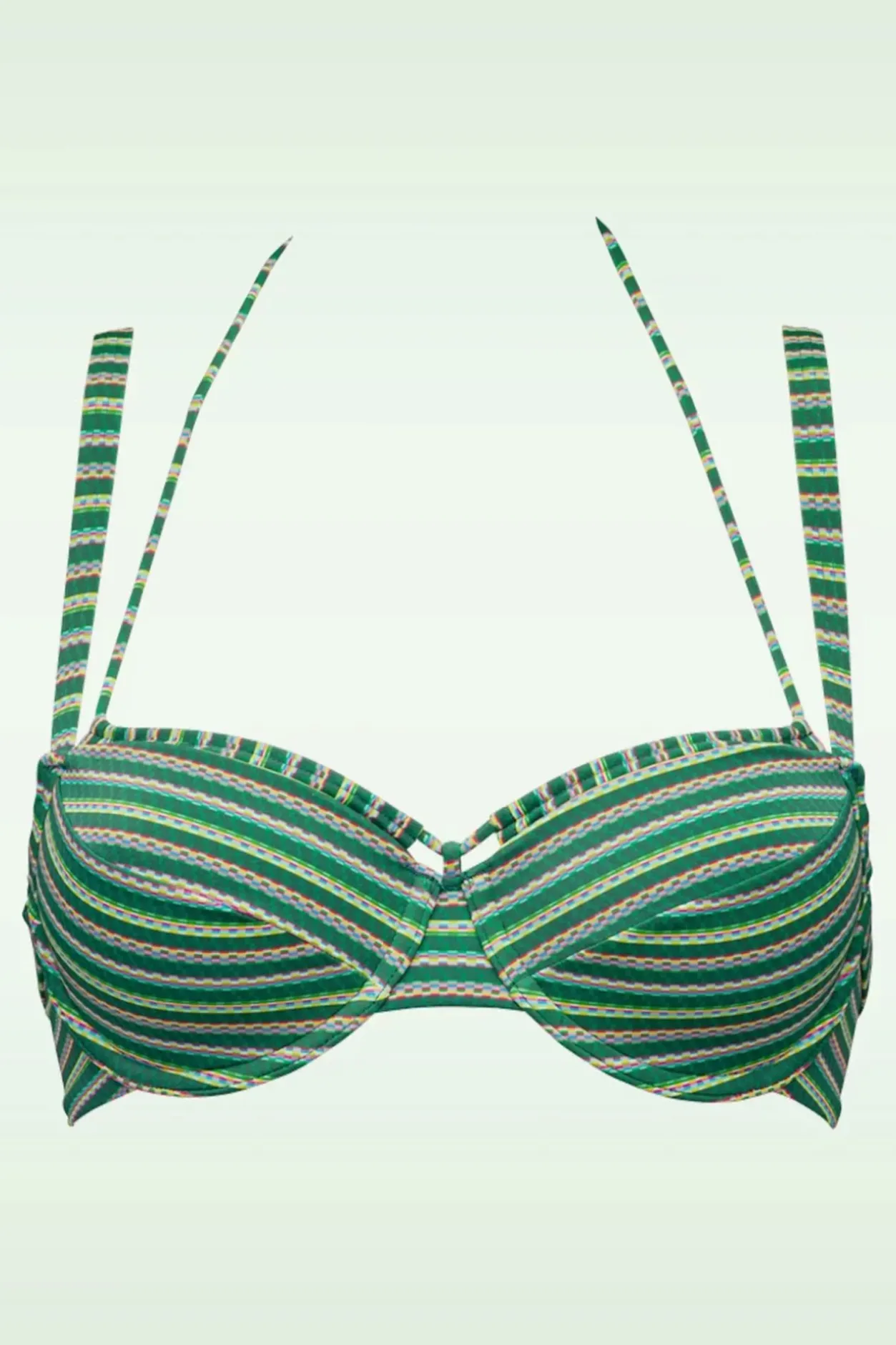 Marlies Dekkers Holi Vintage Balconette Bikini Top In Botanisch Groen>Vrouwen Bikini's