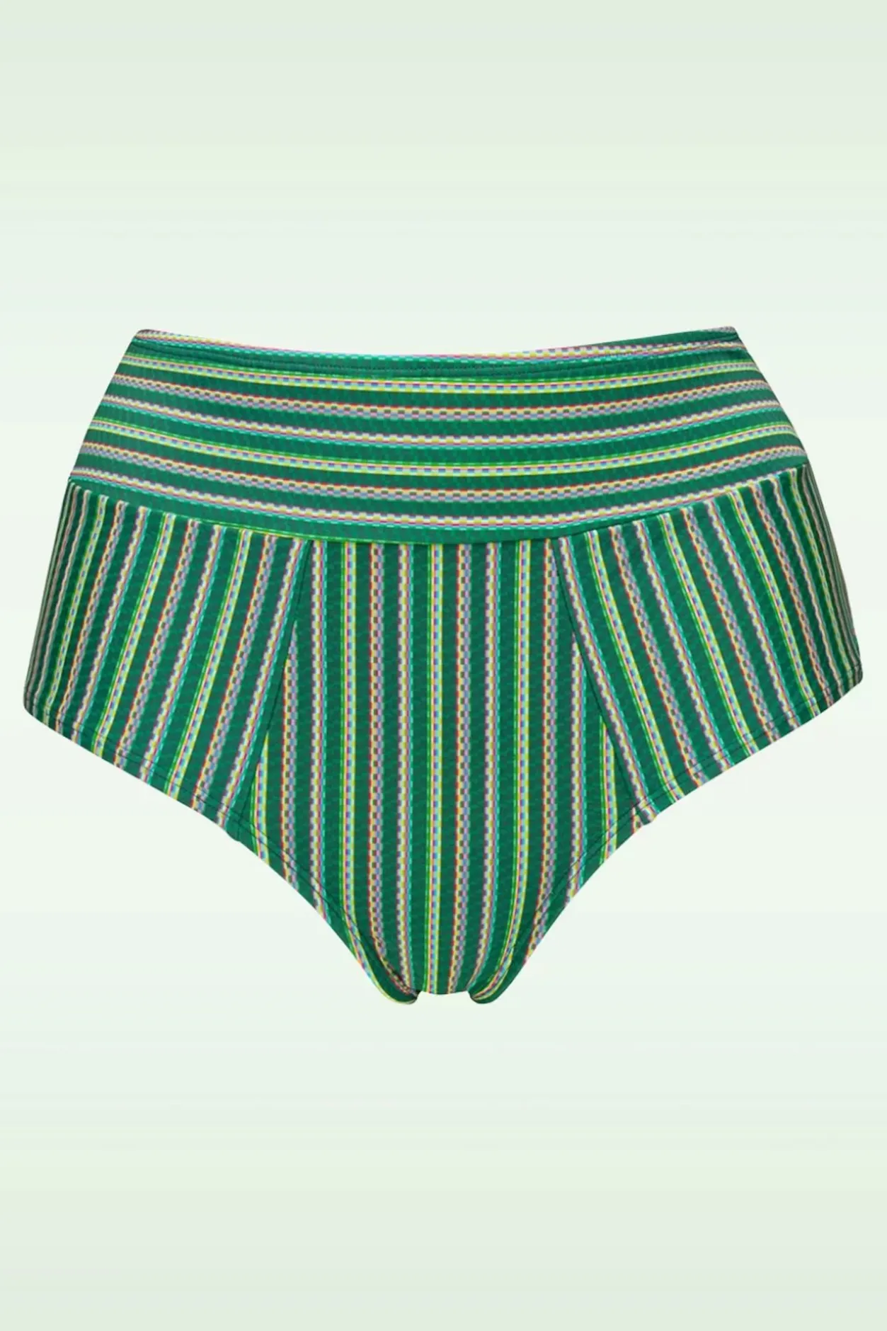 Marlies Dekkers Holi Vintage High Waist Bikini Broekje In Botanisch Groen>Vrouwen Bikini's