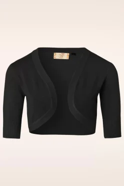 Banned Retro Hudson-Bolero In Zwart>Vrouwen Bolero's & Capes