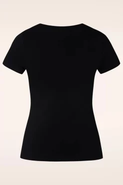 Queen Kerosin I Can Do It Motor Queen T-Shirt In Zwart>Vrouwen T-Shirts