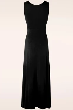 Surkana Jasmine Maxi Jurk In Zwart><noscript><img width=