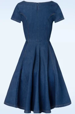 Rock-a-Booty Jenna-Anne Swingjurk In Donkerdenim><noscript><img width=