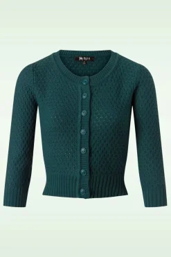 Mak Sweater Jennie Vest In Pauw>Vrouwen Vestjes