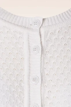 Mak Sweater Jennie Vest In Wit><noscript><img width=