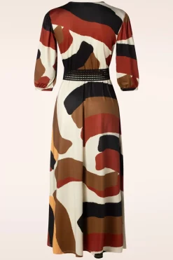 K-Design Josie Crossover Maxi Jurk In Multi><noscript><img width=