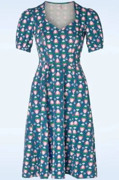 Blutsgeschwister Joyful Heart Jurk In Strawberry And Kiss>Vrouwen Plus Size Jurken