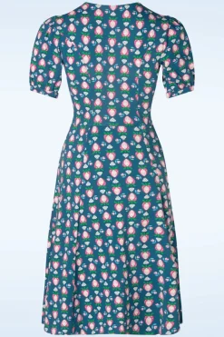 Blutsgeschwister Joyful Heart Jurk In Strawberry And Kiss>Vrouwen Plus Size Jurken