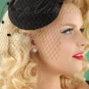 Banned Retro Judy-Hoed In Zwart>Vrouwen Haaraccessoires