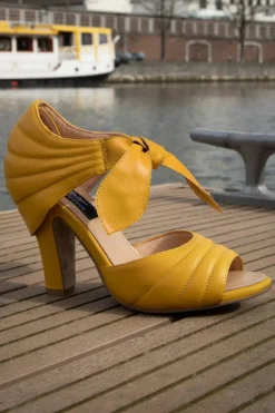 Lola Ramona u2665 Topvintage Juni Portofino Pompt In Mango Mojito>Vrouwen Pumps