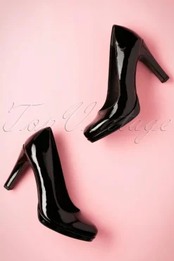 Tamaris Katie Laquer-Pumps In Zwart>Vrouwen Pumps
