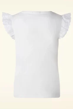 Smashed Lemon Katie Top In Wit><noscript><img width=