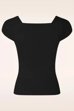 Zilch Kaylie Top In Zwart>Vrouwen Tops