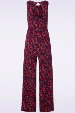 Surkana Keira Jumpsuit In Maroon><noscript><img width=