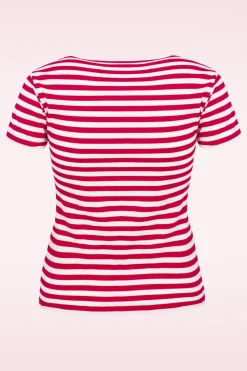 Bunny Kit Top In Rood><noscript><img width=