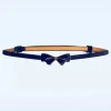 Banned Retro Lana Bow Riem In Donker Blauw>Vrouwen Riemen