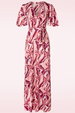 Vintage Chic for Topvintage Laurie Maxi Jurk In Rood>Vrouwen Plus Size Jurken