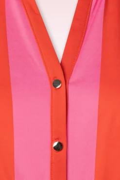 K-Design Leanna Maxi Jurk In Fuchsia><noscript><img width=