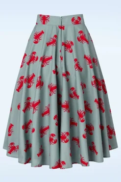 Banned Retro Lobster Love Rok In Blauw><noscript><img width=