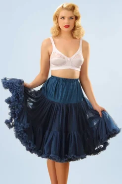 Banned Retro Lola Lifeforms Petticoat In Marineblauw><noscript><img width=