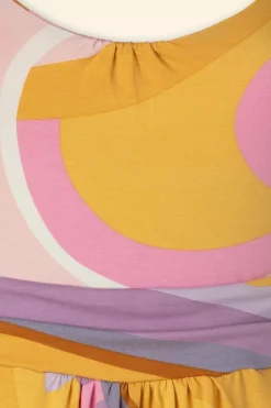 Zilch Macie Maxi Jurk In Sixties Lavender><noscript><img width=