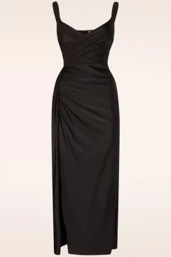 Rebel Love Clothing Manchester Pencil Jurk In Zwart>Vrouwen Plus Size Jurken