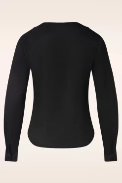 Banned Retro Maria Blouse In Zwart>Vrouwen Blouses