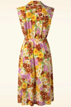 King Louie Marianne Marini Jurk In Tuscan Geel><noscript><img width=