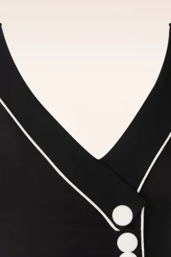 Vixen Marica Visgraat Swingjurk In Zwart><noscript><img width=