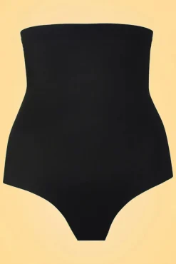 MAGIC Bodyfashion Maxi Sexy Hoge Slip In Zwart>Vrouwen Shapewear