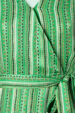 Smashed Lemon Meila Sparkling Maxi Jurk In Groen><noscript><img width=