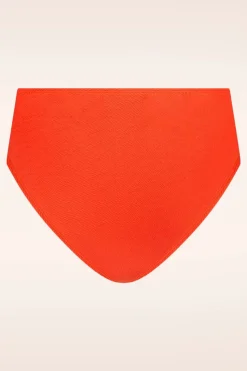 TC Beach Mid Waist Bikinibroekje In Zomers Rood><noscript><img width=