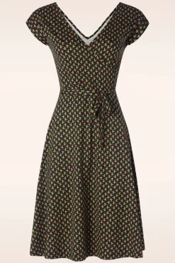 King Louie Mira Minerva Jurk In Zwart>Vrouwen Plus Size Jurken