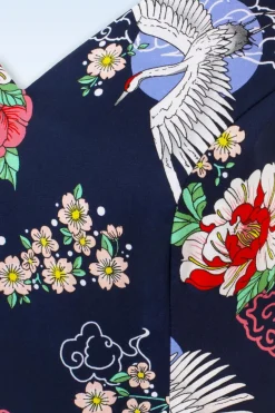 Bunny Misa Swing Jurk In Marineblauw><noscript><img width=