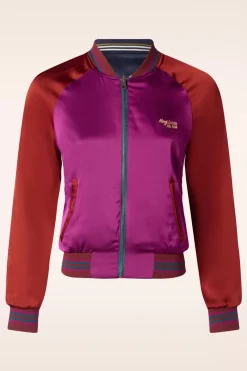 King Louie Monka Bomber Jasje In Avondblauw><noscript><img width=