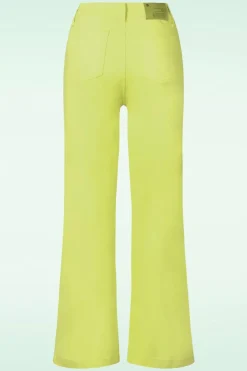 Md'M Naomi Broek In Limoen>Vrouwen Broeken
