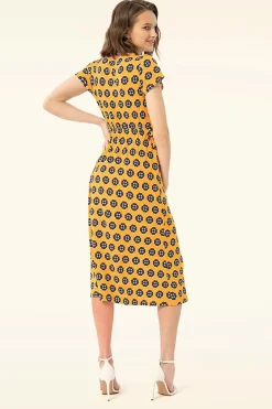 Surkana Nylah Jurk In Geel><noscript><img width=