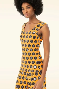 Surkana Nylah Top In Geel>Vrouwen Truitjes