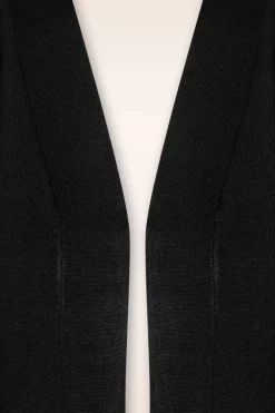 Mak Sweater Oda Vest Met Open Voorkant In Zwart><noscript><img width=