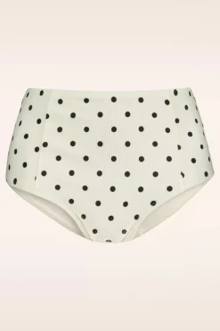 Cyell On Point High Waist Bikini Broekje In Gebroken Wit>Vrouwen Bikini's