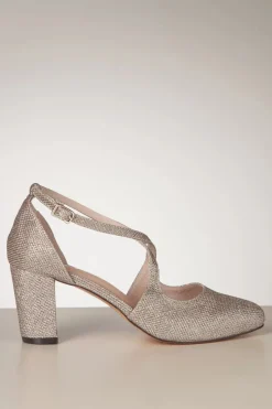 Chelsea Crew Oren Glitter Pumps In Champagnegoud>Vrouwen Pumps