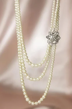 Lovely Parijs Parels Kristal Ketting>Vrouwen Sieraden