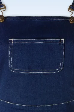 Banned Retro Penny Playsuit In Denimblauw><noscript><img width=