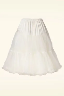 Banned Retro Queen Size Lola Lifeforms Petticoat In Ivoor>Vrouwen Petticoats