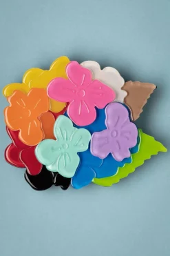 Erstwilder Rainbow Heartfelt Hydrangea Broche>Vrouwen Sieraden